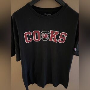 South Carolina ‘cocks’ T Shirt Size XXL Black  Gamecocks SEC Champion SEC